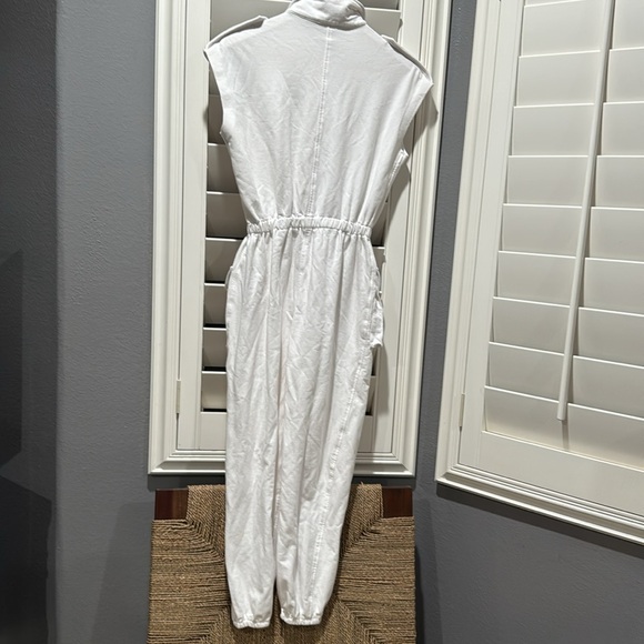 Norma Kamali, romper jumpsuit and sweatsuit material. - Picture 3 of 5